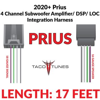 2020+-TOYOTA-PRIUS-Plug-and-play-amplifier-and-sound-processor-harness