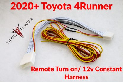 2020+ Toyota 4Runner remote turn on 12V constant harness