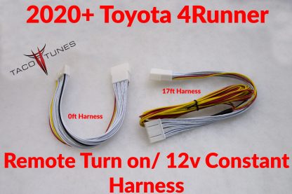 2020+ Toyota 4Runner remote turn on harness