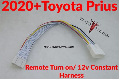 2020+ prius remote turn on 12V constant harness