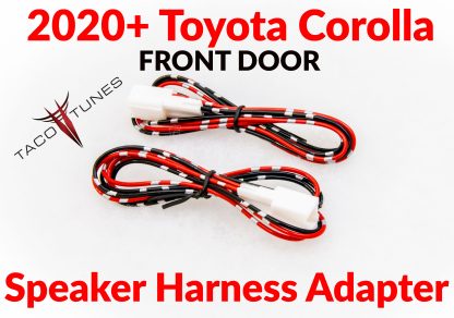 2020+ toyota corolla front door speaker harness
