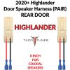 2020+-toyota-highlander-rear-DOOR-SPEAKER-harness