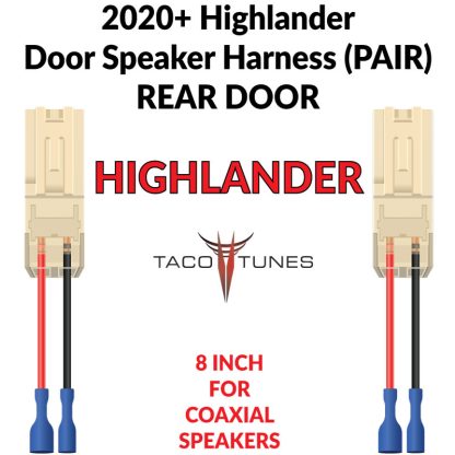 2020+-toyota-highlander-rear-DOOR-SPEAKER-harness