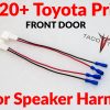 2020+ Toyota Prius Aftermarket Speaker Harness Adapters (Pair) FRONT DOOR - Image 3