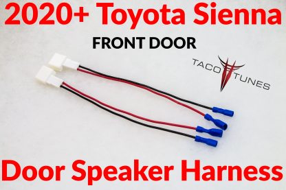 2020+ toyota sienna FRONT door speaker harness