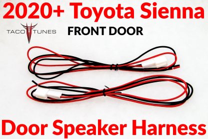 2020+ toyota sienna front door component speaker harness