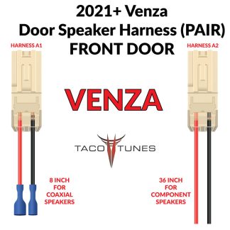 2021+-Toyota-Venza-FRONT-DOOR-SPEAKER-harness