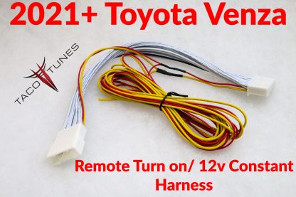 2021+ Toyota Venza remote turn on harness