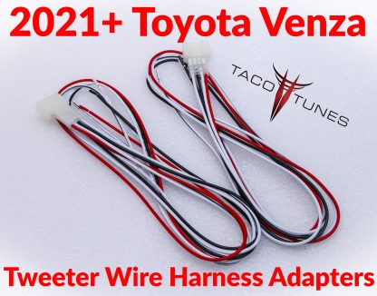 2021+-toyota-venza plug and play -tweeter wiiring -harness