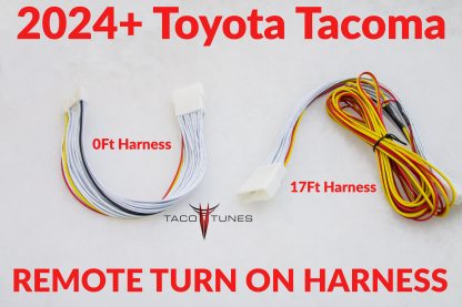 2024 TACOMA-REMOTE-TURN-ON-plug and play harness