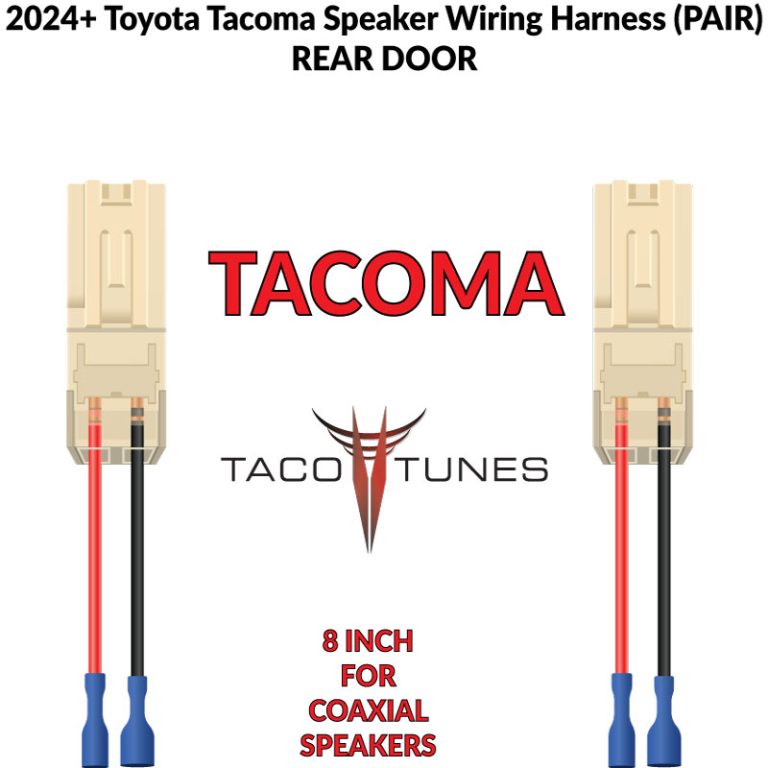 2024+ Toyota Aftermarket Speaker Harness Adapter (Pair) REAR