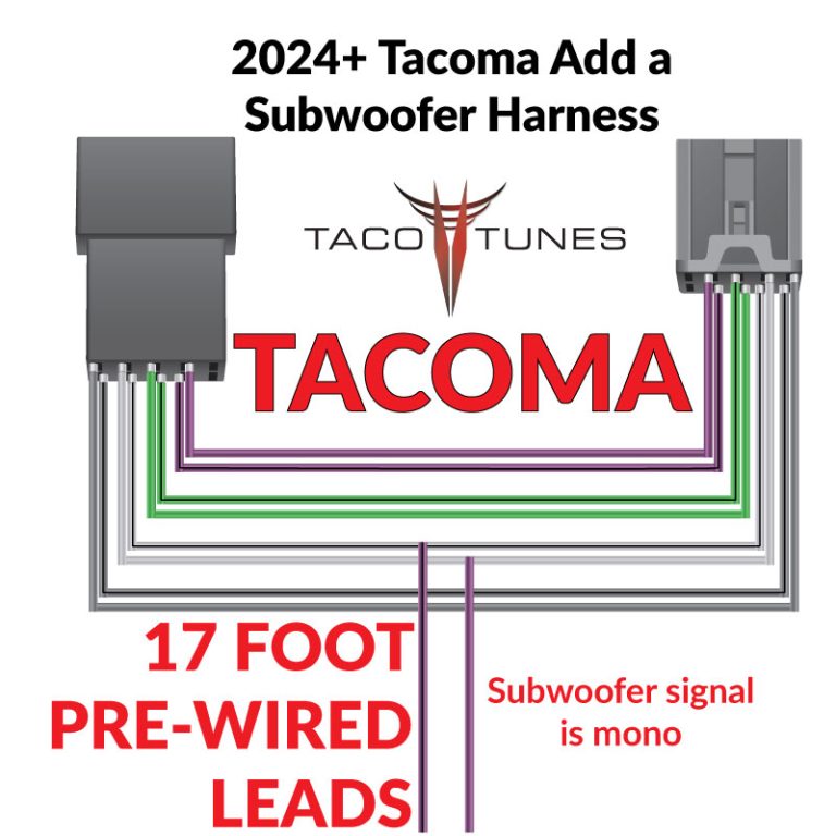 2024+ Toyota Tacoma plug & play Wire Harnesses Archives - Taco Tunes ...