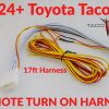 2024 toyota TACOMA-REMOTE-TURN-ON-harness-