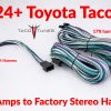 2024 toyota TACOMA-amplifier harness-