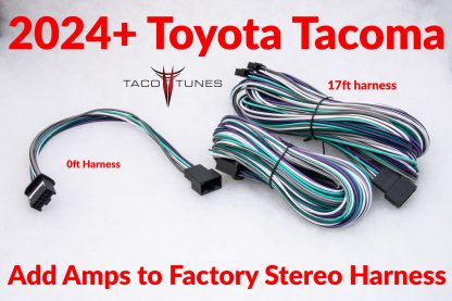 2024 toyota TACOMA-amplifier harness-