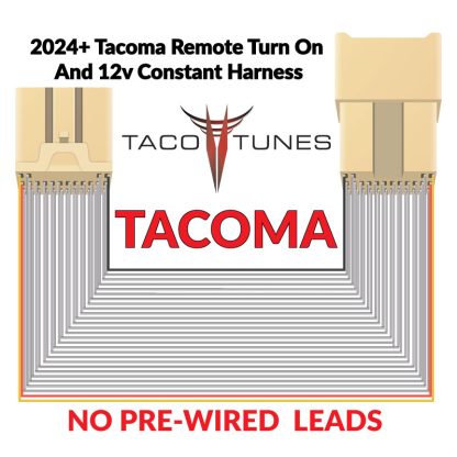 TACOMA-REMOTE-TURN-ON-harness-2024+