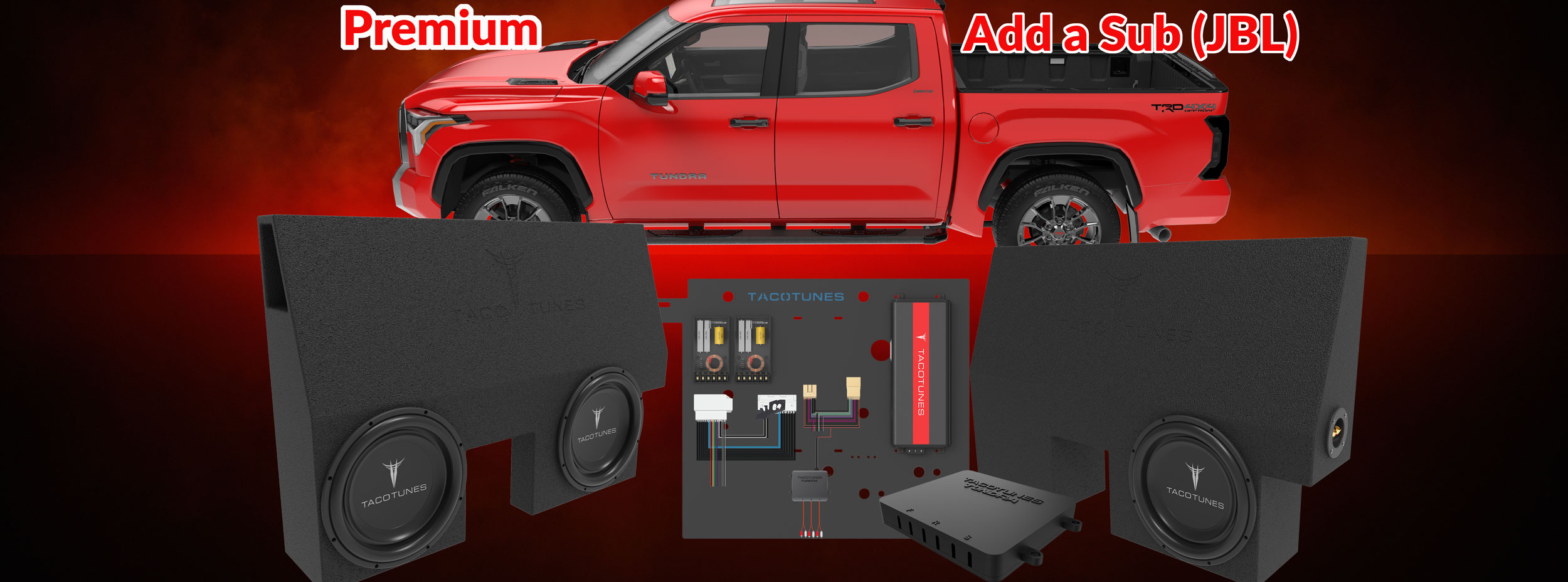 2022 Toyota Tundra JBL Add A Subwoofer Package