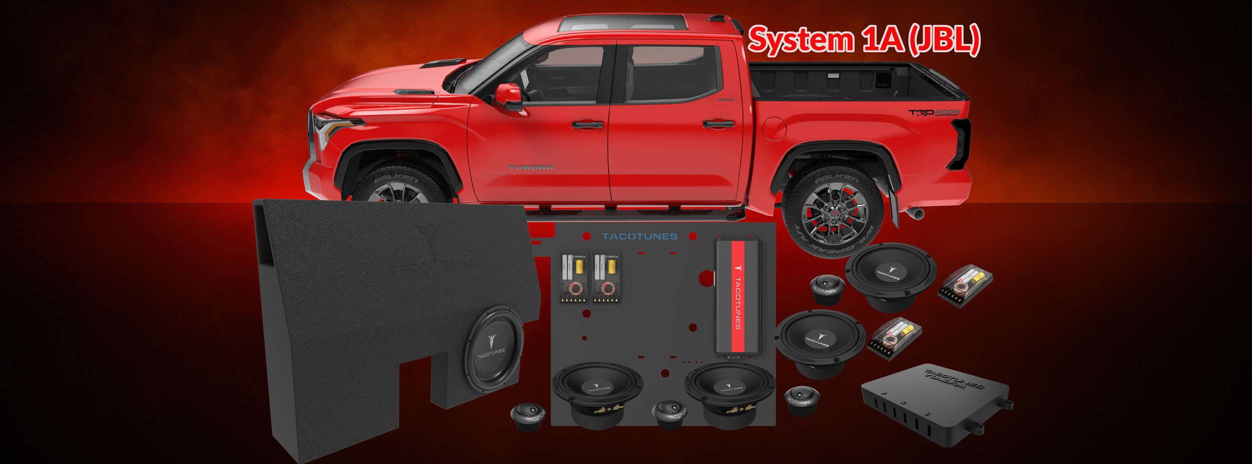 Toyota Tundra System 1A JBL Equipped Audio Upgrade