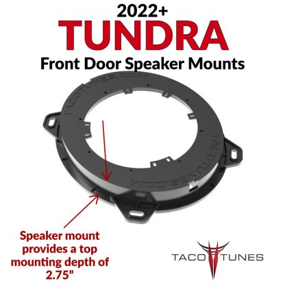 2022+-TUNDRA--front-door-speaker-mounts-2.75-mounting-depth