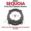 2023+ Toyota Sequoia FRONT DOOR Speaker Mounts - Image 4