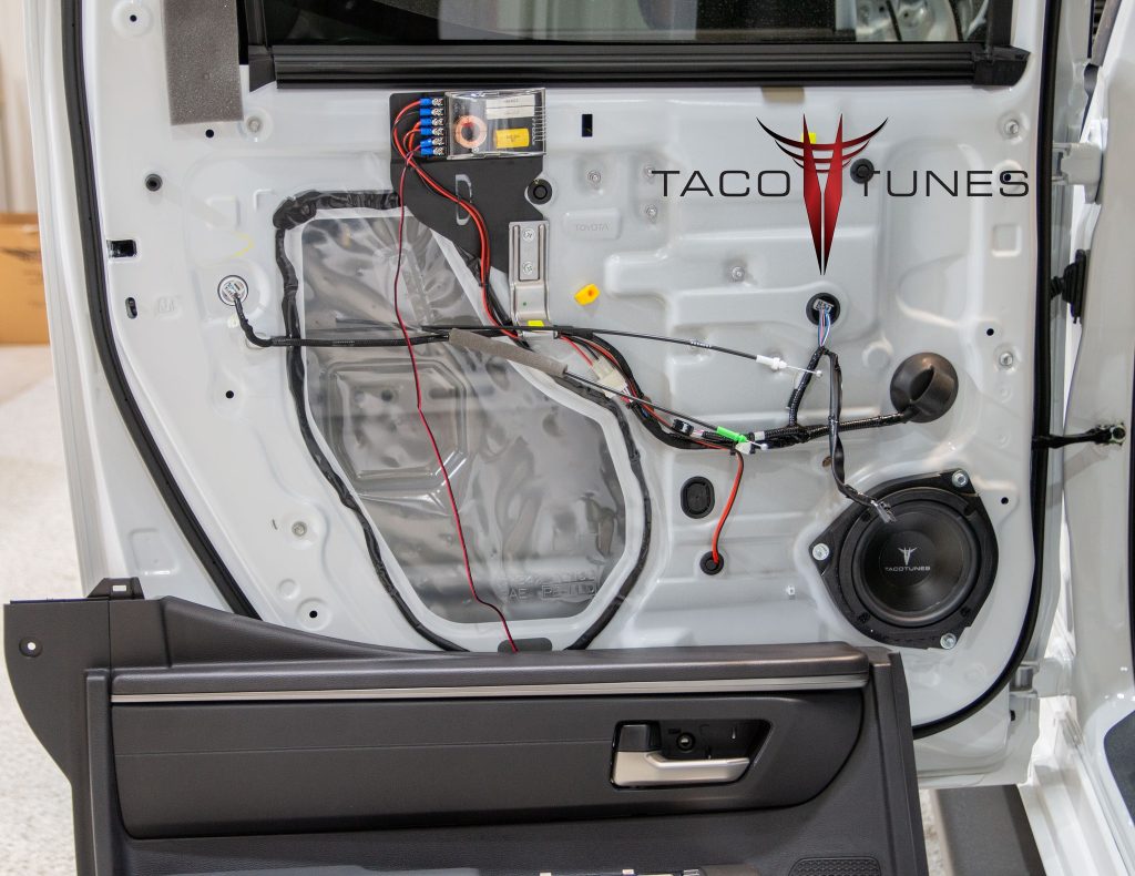 2023 tundra rear door speaker upgrade