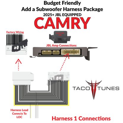 2025+-toyota-camry-BUDGET-FRIENDLY-JBL-add-a-subwoofer-harness