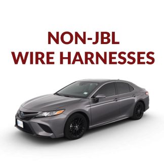 NON JBL Camry Plug & Play wiring Harnesses