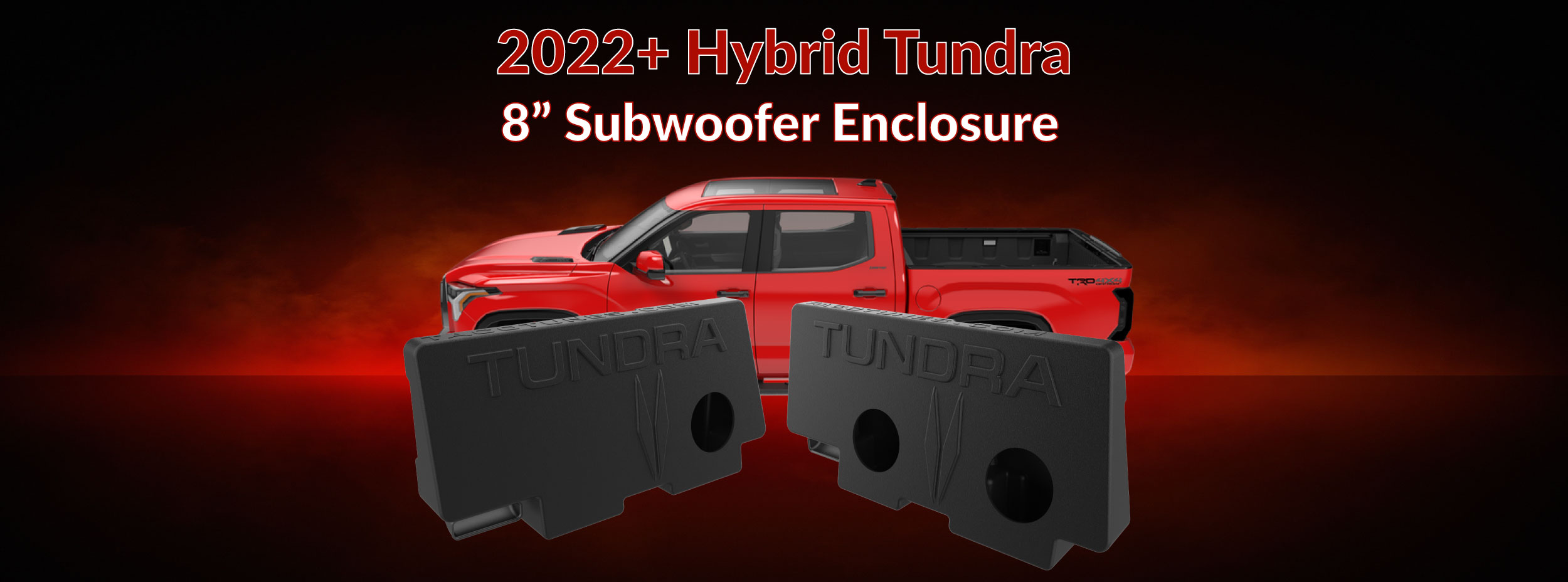 2022+-TOYOTA-TUNDRA-HYBRID-SUBWOOFER-8-inch-ENCLOSURE