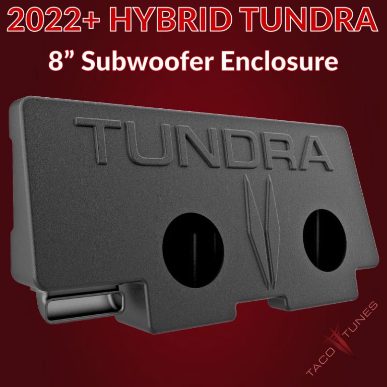 2022 Toyota Tundra Subwoofer Box