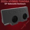 2022+ HYBRID Toyota Tundra 10 Inch Ported Subwoofer Box