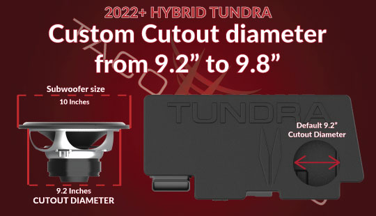 2022+hybrid-toyota-tundra-custom-cutout-10-inch-subwoofer-enclosure