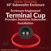 2024+ Toyota Tacoma 10 Inch Ported Subwoofer Box - COMING SOON - Image 7