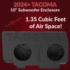 2024+ Toyota Tacoma 10 Inch Ported Subwoofer Box - COMING SOON - Image 4