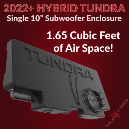 SINGLE-10-inch-subwoofer-box-022+-hybrid-toyota-tundra