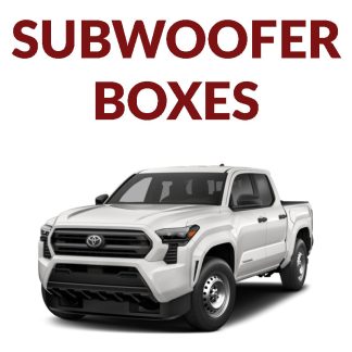 2024+ Tacoma Subwoofer Enclosures