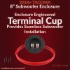 2024+ Toyota Tacoma 10 Inch Ported Subwoofer Box - COMING SOON - Image 6