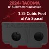 2024+ Toyota Tacoma 10 Inch Ported Subwoofer Box - COMING SOON - Image 4