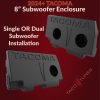 2024+ Toyota Tacoma 10 Inch Ported Subwoofer Box - COMING SOON - Image 3