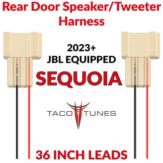 2023-TOYOTA-SEQUOIA-JBL-EQIPPED-rear-door-SPEAKER--HARNESS