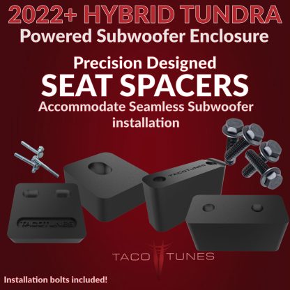 2022+ HYBRID Toyota Tundra POWERED SUBWOOFER KIT "starter add a sub" - Image 7