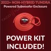 2022+ NON-HYBRID Toyota Tundra POWERED SUBWOOFER KIT "starter add a sub" - Image 6