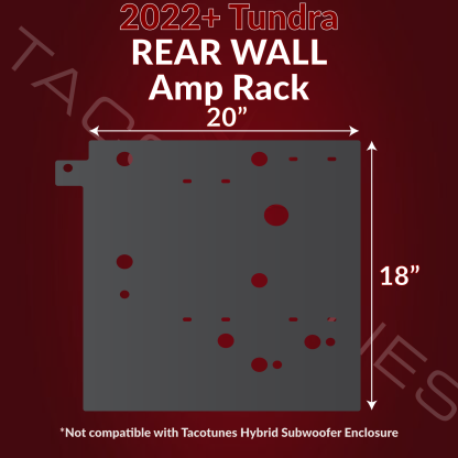 2022+ Toyota Tundra REAR WALL amp Rack - Image 3