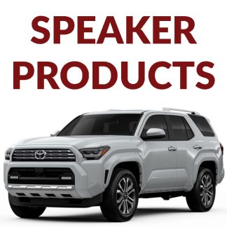 2025+ Toyota 4Runner Aftermarket Speaker Upgrade Products
