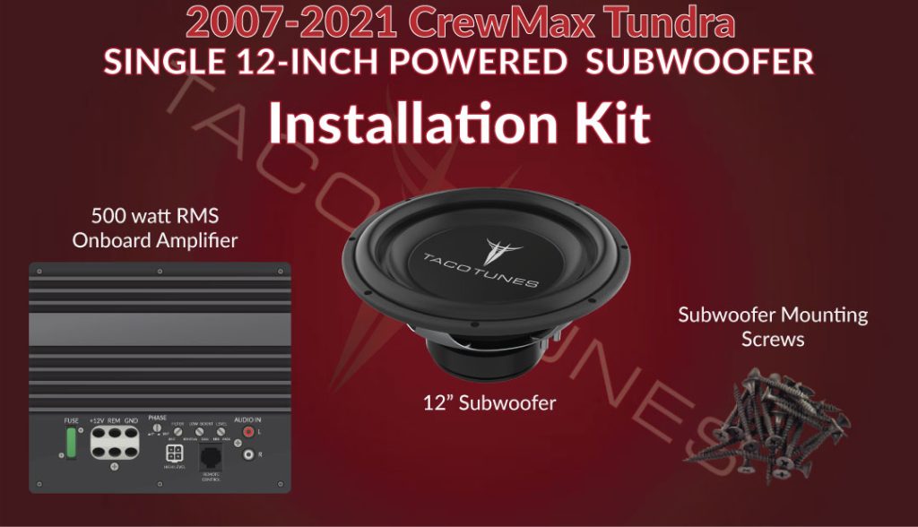 2007-2021-toyota-crewmax--tundra-powered-subwoofer-installation-kit
