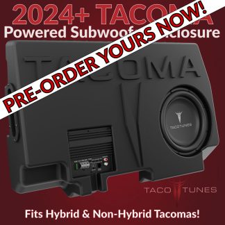 2024+-TACOMA-HYBRID-NON-HYBRID-POWERED-SUBW-PLUG-&-PLAY-KIT
